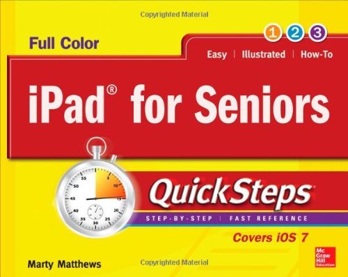 iPad for Seniors Quicksteps