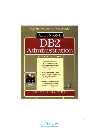 DB2 Administration All-In-One Exam Guide [With CDROM]