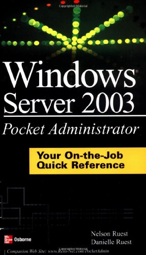 Windows Server 2003 Pocket Administrator