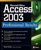 Microsoft Office Access 2003 Professional Results