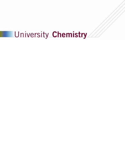 University Chemistry