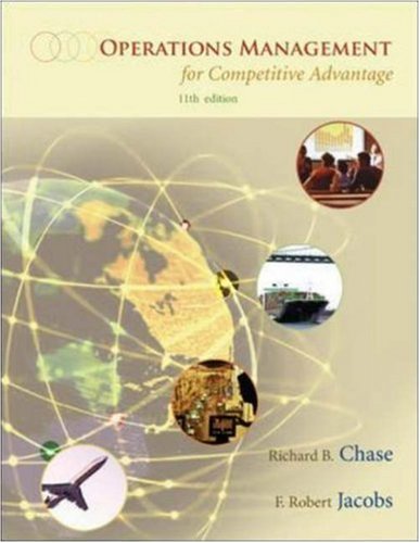 Operations Management for Competitive Advantage