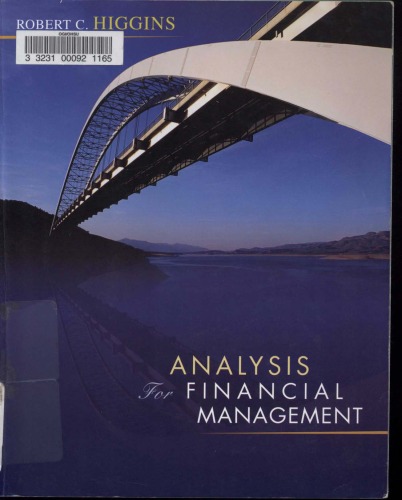 Analysis for Financial Management (McGraw-Hill/Irwin Series in Finance, Insurance, and Real Estate)