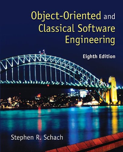 Object-Oriented and Classical Software Engineering