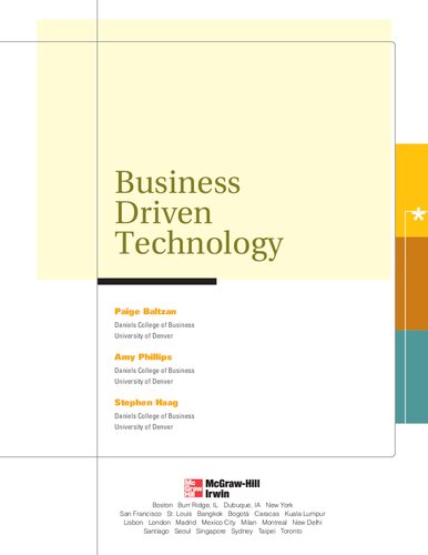 Business Driven Technology [With Access Code]