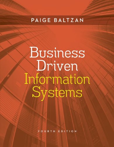 Business Driven Information Systems