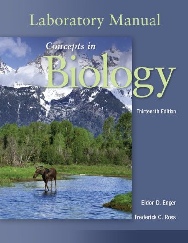 Laboratory Manual to accompany Concepts in Biology