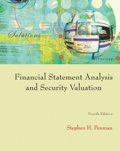 Financial Statement Analysis and Security Valuation