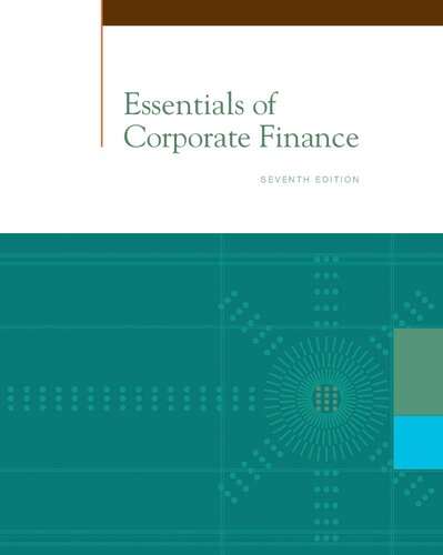 Essentials of Corporate Finance