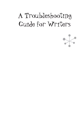 A Troubleshooting Guide for Writers