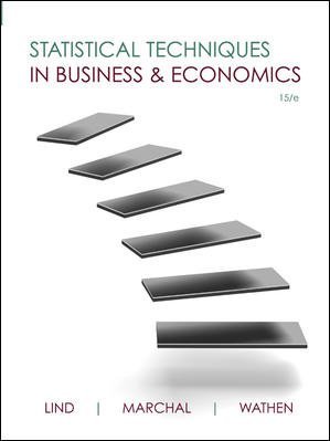 Statistical Techniques in Business and Economics