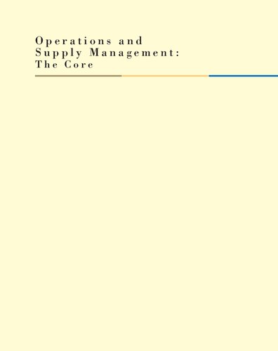 Operations and Supply Management