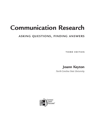 Communication Research