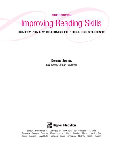 Improving Reading Skills