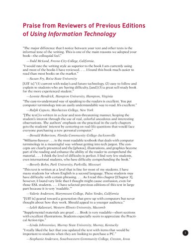 Using Information Technology