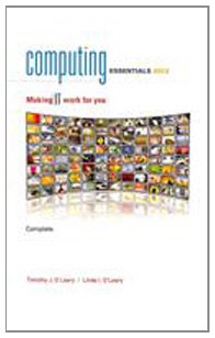 Computing Essentials 2012 Complete Edition