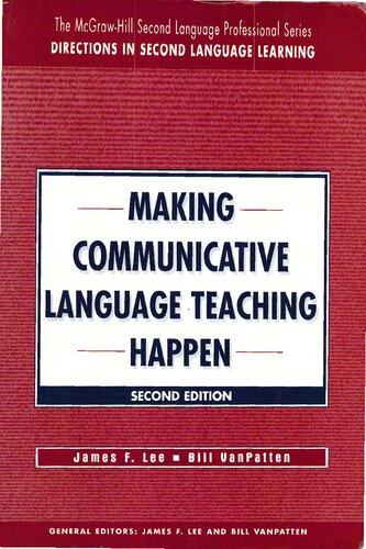 Making Communicative Language Teaching Happen