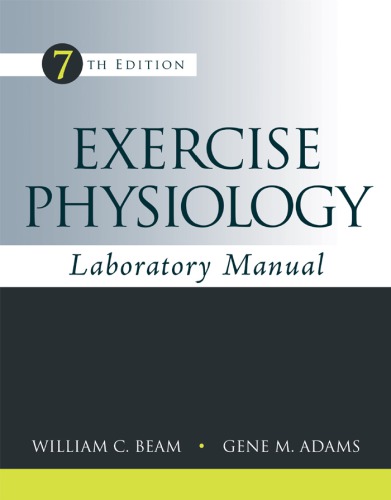 Exercise Physiology Laboratory Manual