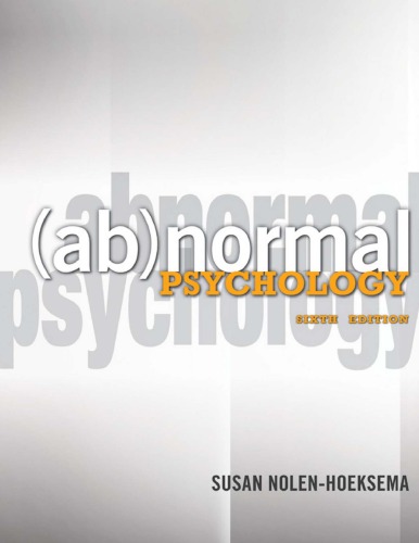 Abnormal Psychology