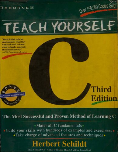 Teach Yourself C