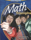 Math triumphs : foundations for algebra 1.