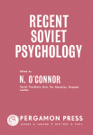 Recent Soviet Psychology