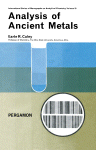 Analysis of Ancient Metals