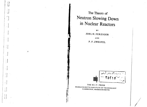 The Theory Of Neutron Slowing Down In Nuclear Reactors