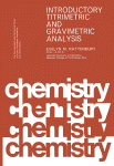 Introductory titrimetric and gravimetric analysis