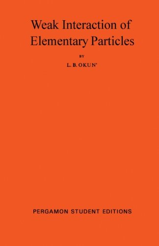 Weak interaction of elementary particles