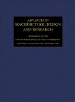 Advances in Machine Tool Design &amp; Research, 1969