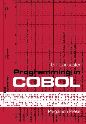 Programming In Cobol