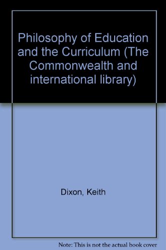 Philosophy Of Education And The Curriculum