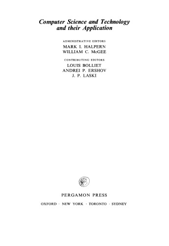 Annual Review in Automatic Programming, Volume 7