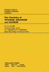 The Chemistry of Titanium, Zirconium &amp; Hafnium