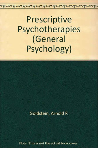 Prescriptive Psychotherapies