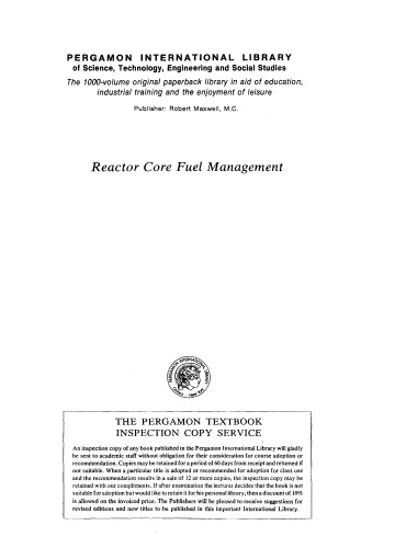 Reactor Core Fuel Management