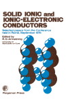 Solid Ionic and Ionic-Electronic Conductors