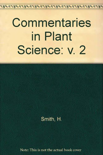 Commentaries in Plant Science