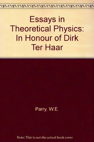 Essays in Theoretical Physics