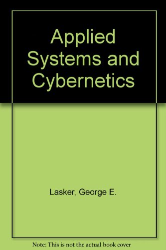 Applied Systems and Cybernetics