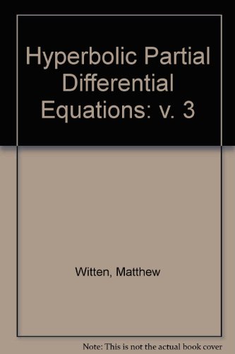 Hyperbolic partial differential equations. III