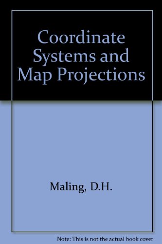 Coordinate Systems And Map Projections