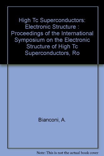 High Tc Superconductors Electronic Structure