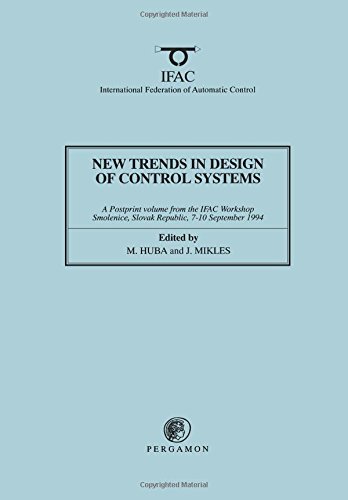 New Trends in Design of Control Systems 1994