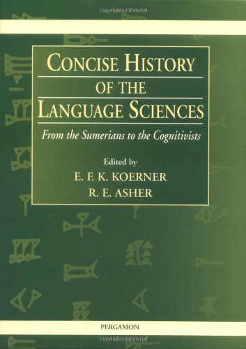 Concise History of the Language Sciences