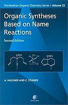 Organic syntheses based on name reactions reactions