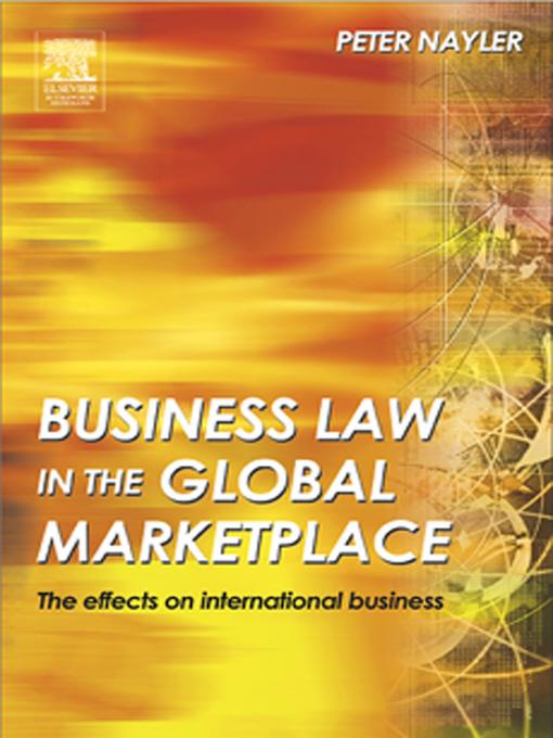 Business Law in the Global Market Place