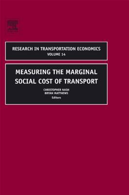 Measuring the Marginal Social Cost of Transport