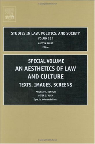 An aesthetics of law and culture : text, images, screens